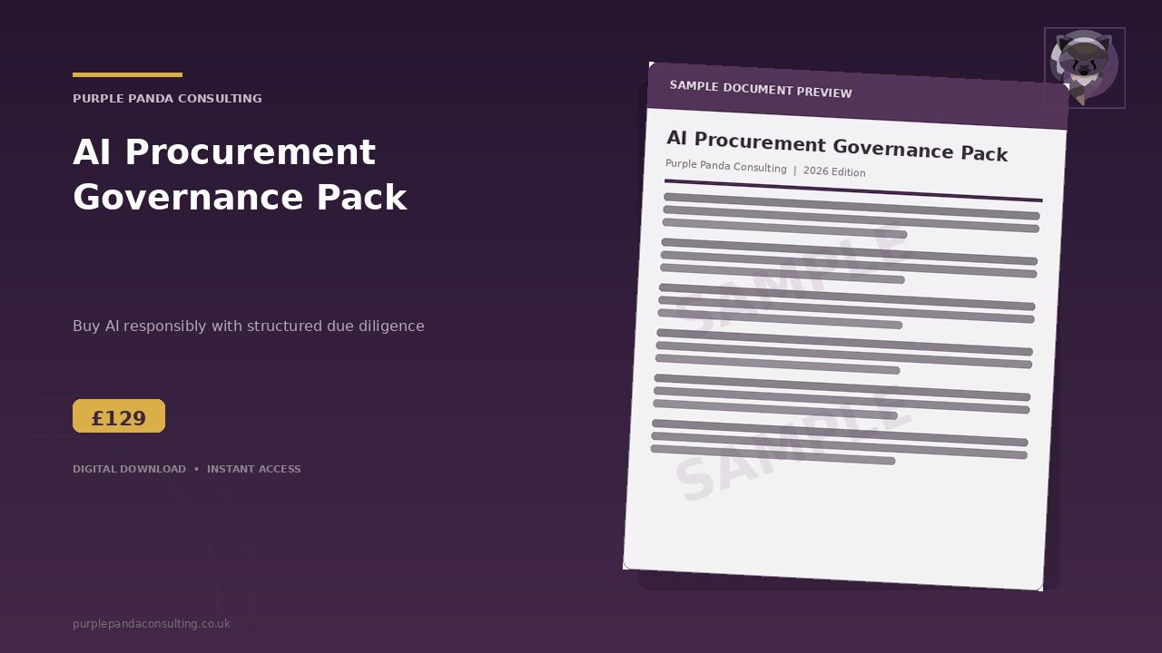 AI Procurement Governance cover