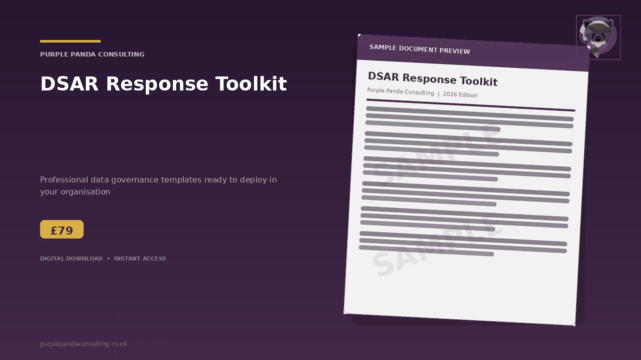 DSAR Toolkit cover